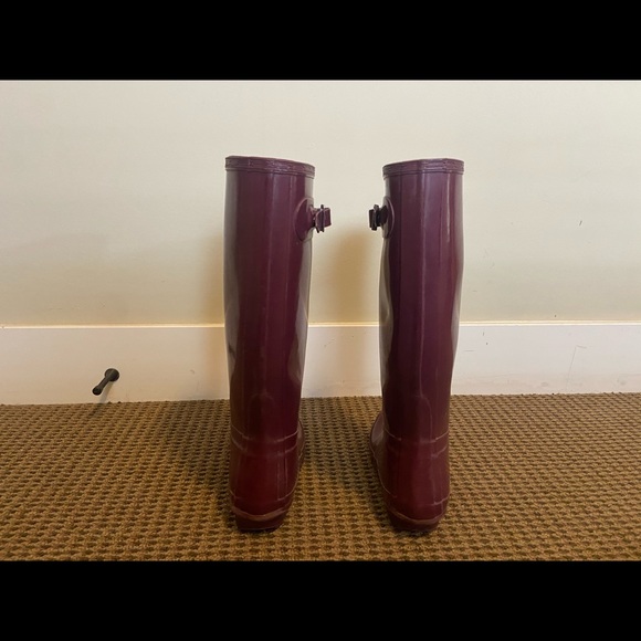 Hunted Original Tall Glossy rain boots - Picture 3 of 4